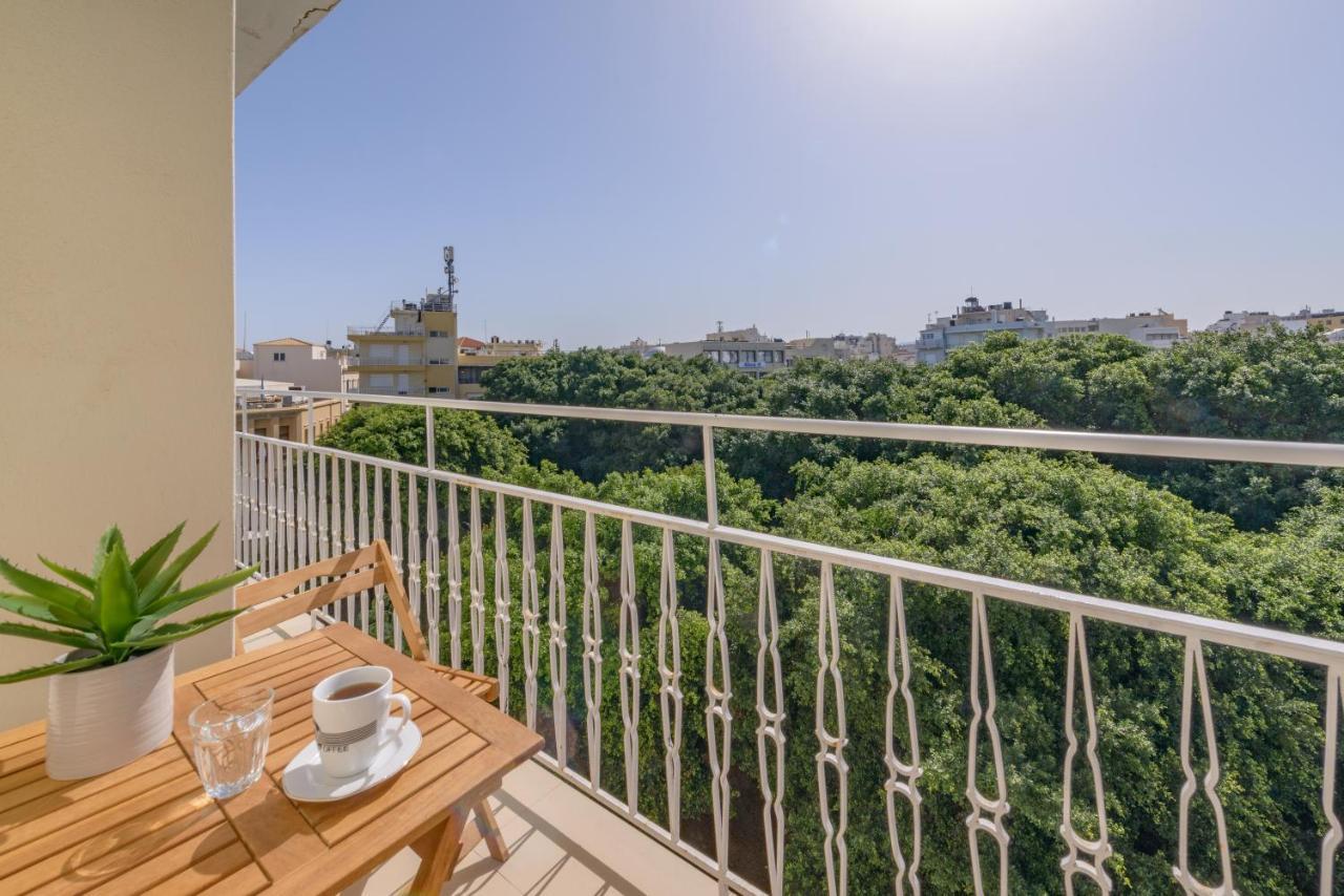Theotokopoulos Park Renovated Apartment Kandiye Dış mekan fotoğraf
